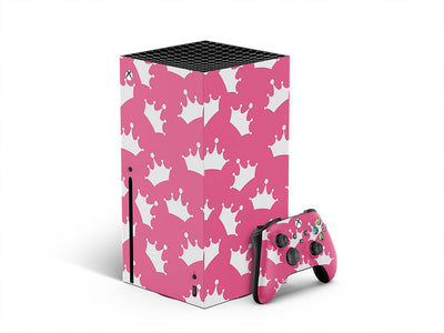 pink tiaras fantasy XBOX DIY Decal