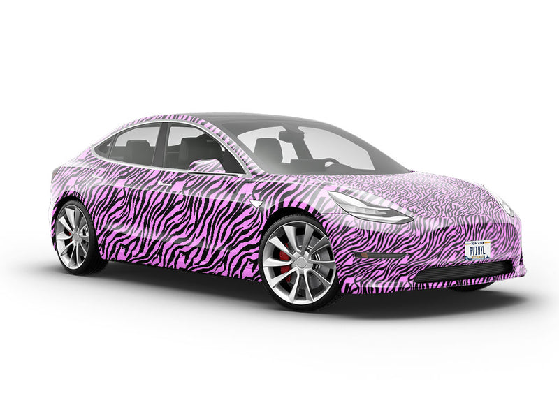 Pink Tiger Vehicle Vinyl Wrap