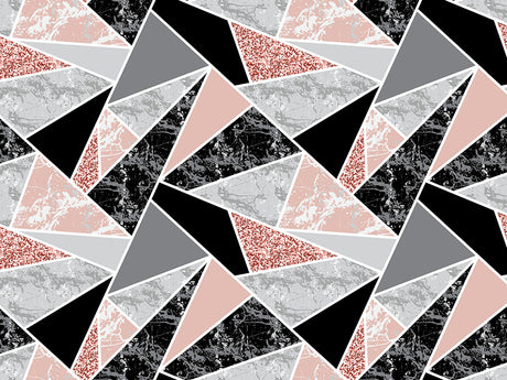 Pink Triangles Tile Vinyl Wrap Pattern~Rwraps Series 914 Digitally Printed Vinyl Wrap~0