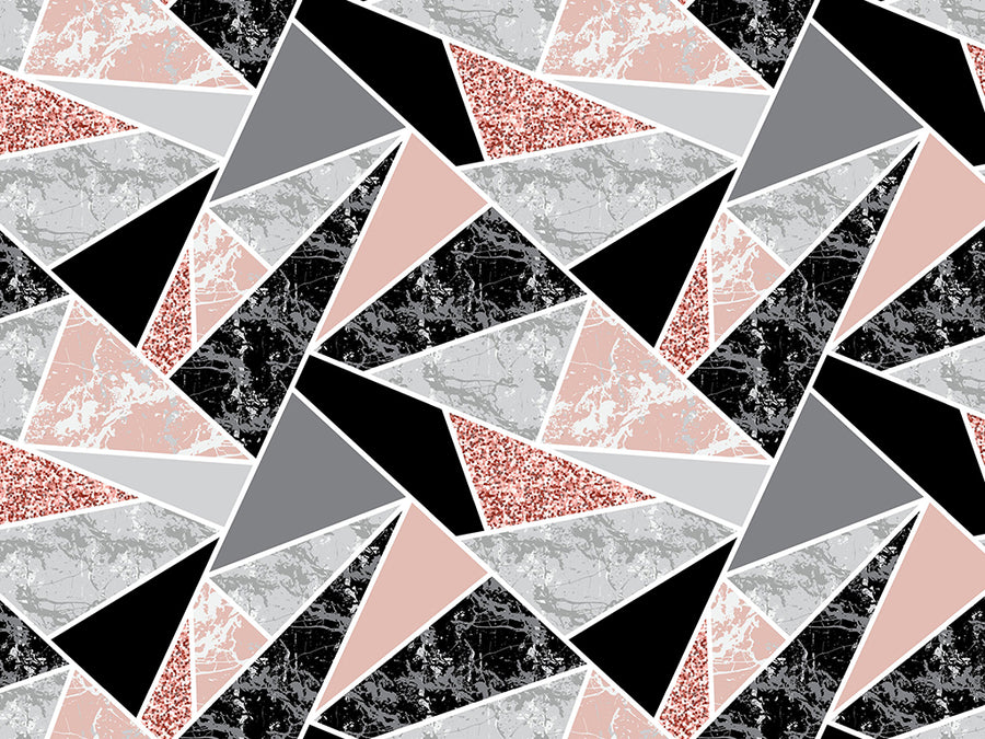 Pink Triangles Tile Vinyl Wrap Pattern~Rwraps Series 914 Digitally Printed Vinyl Wrap~0