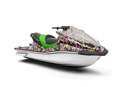 Pink Woodland Camouflage Jet Ski Vinyl Customized Wrap
