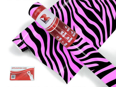 pink zebra animal print Craft Vinyl Roll