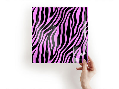 pink zebra animal print Craft Sheets
