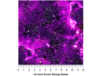 Pinkster Punk Science Fiction Vinyl Film Pattern Size 12 inch Scale~Rwraps Pinkster Punk Science Fiction Sizing Chart~2