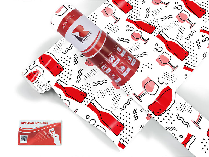 pinot noir alcohol Craft Vinyl Roll