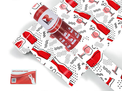 pinot noir alcohol Craft Vinyl Roll