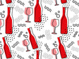Pinot Noir Alcohol Vinyl Wrap Pattern~Rwraps Series 914 Digitally Printed Vinyl Wrap~0