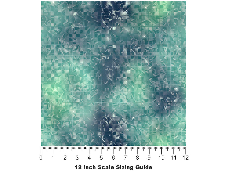 Pirate Call Gemstone Vinyl Film Pattern Size 12 inch Scale~Rwraps Pirate Call Gemstone Sizing Chart~2