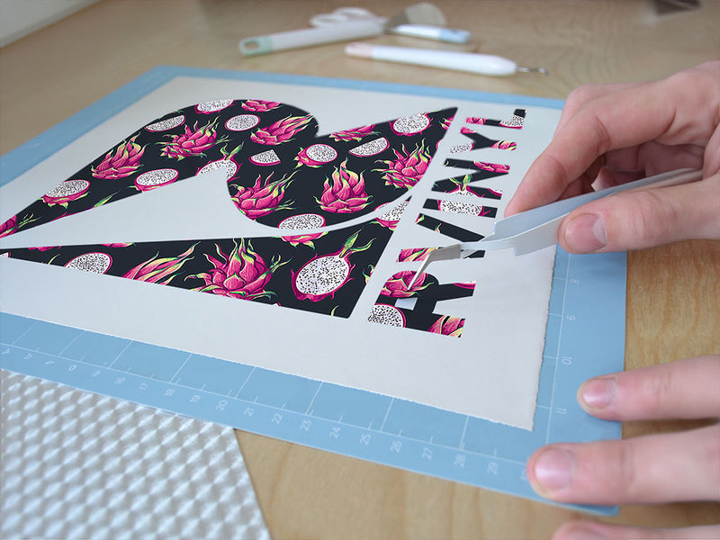 pitaya passion fruit Easy Weed Craft Vinyl