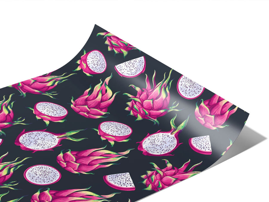 Pitaya Passion Fruit Vinyl Wraps~Rwraps Series 914 Digitally Printed Vinyl Wrap~0