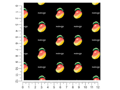 pix-go fruit 1ft x 1ft Craft Sheets