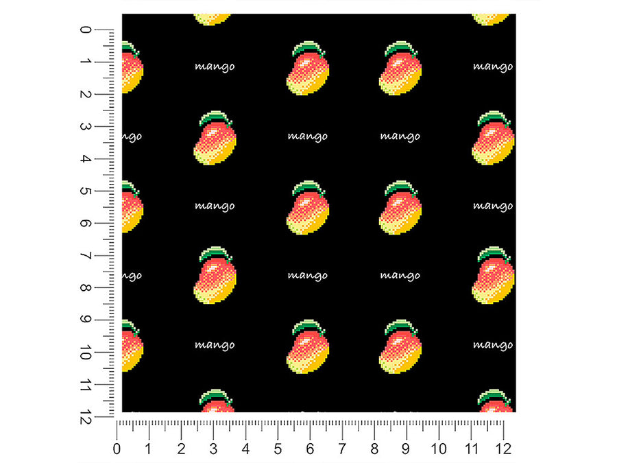 pix-go fruit 1ft x 1ft Craft Sheets