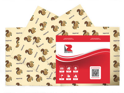 pixel acorns animal Craft Vinyl Sheet Pack