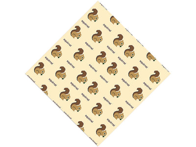 Pixel Acorns Rodent Vinyl Wrap Pattern