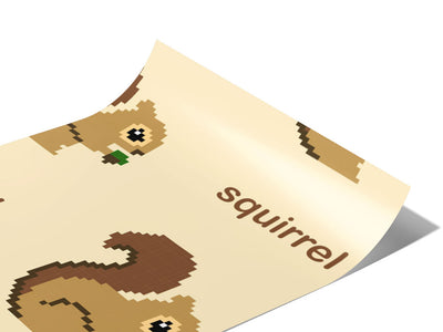 Pixel Acorns Rodent Vinyl Wraps~Rwraps Series 914 Digitally Printed Vinyl Wrap~0