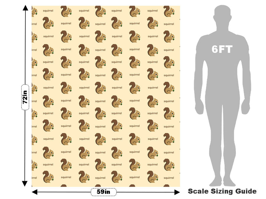 Pixel Acorns Rodent Vehicle Wrap Scale~Rwraps Series 914 Pixel Acorns Rodent Measurements~1