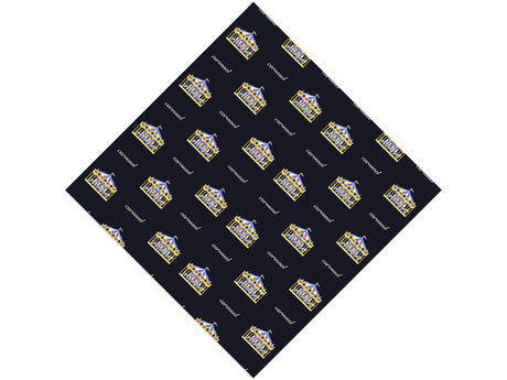 Pixel Carousel Circus Vinyl Wrap Pattern