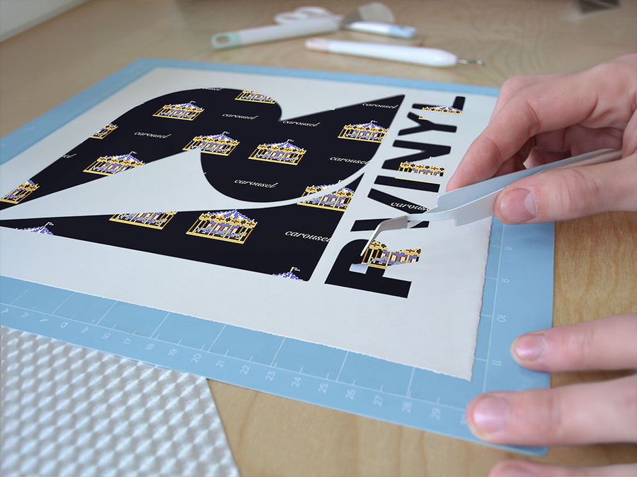 pixel carousel circus Easy Weed Craft Vinyl