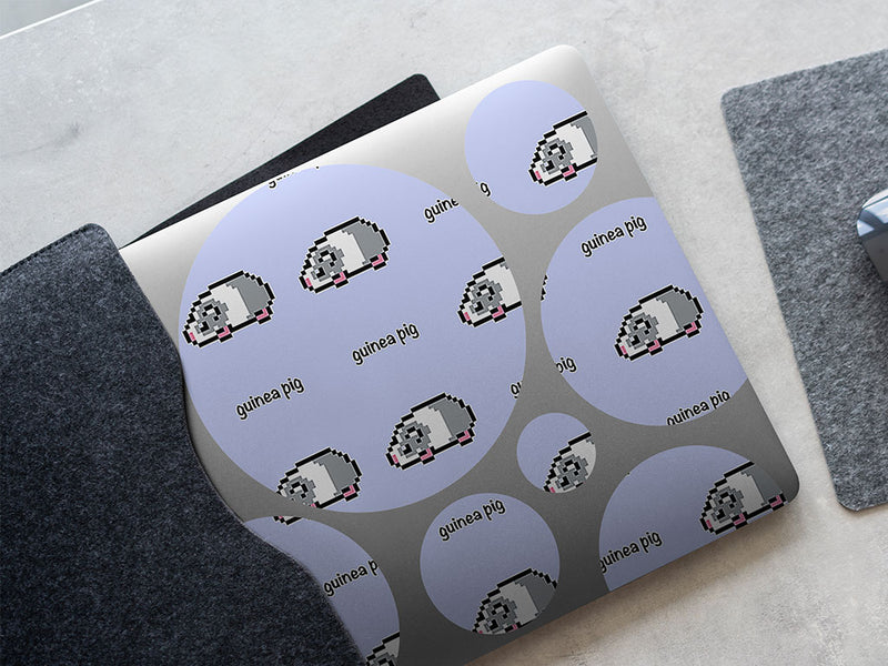 pixel cavy animal DIY Laptop Stickers