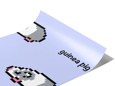 Pixel Cavy Rodent Vinyl Wraps~Rwraps Series 914 Digitally Printed Vinyl Wrap~0