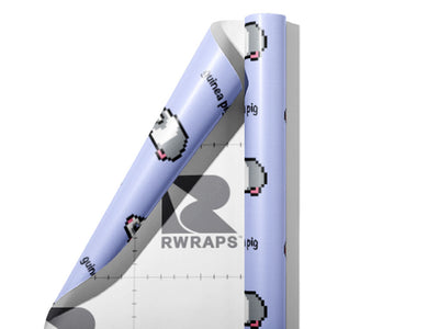 Pixel Cavy Rodent Wrap Film Sheets~Rwraps Series 914 Pixel Cavy Rodent Scrolled Sheet~3