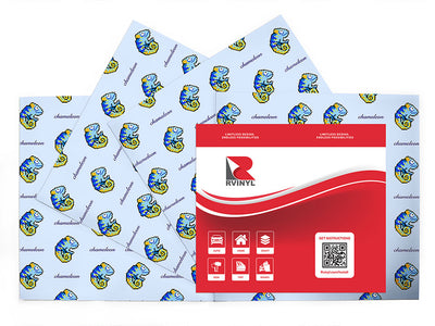 pixel chameleons animal Craft Vinyl Sheet Pack