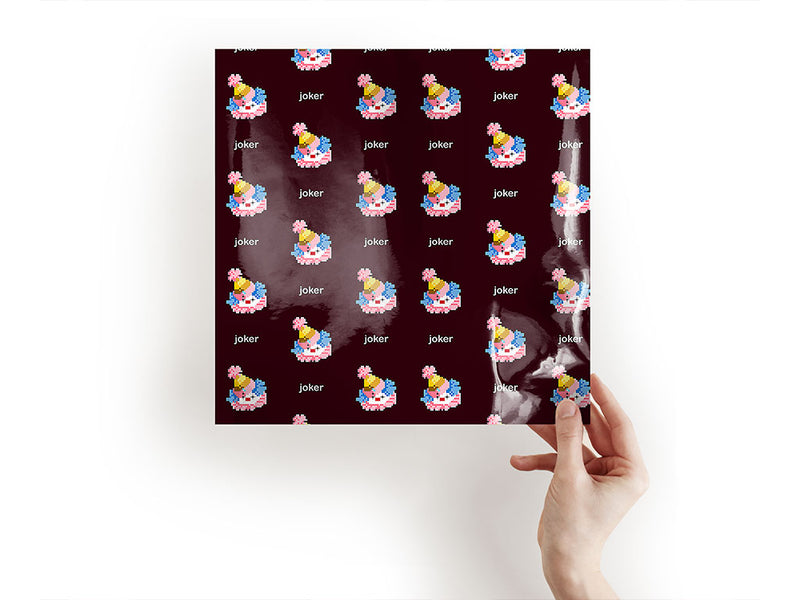 pixel clown circus Craft Sheets