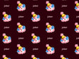 Pixel Clown Circus Vinyl Wrap Pattern~Rwraps Series 914 Digitally Printed Vinyl Wrap~0