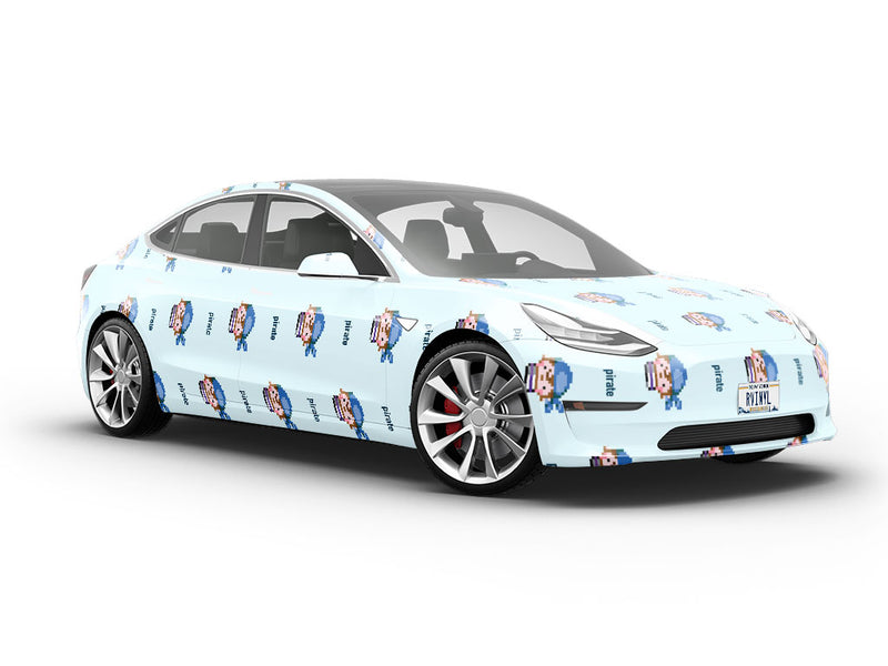 Pixel Crew Pirate Vehicle Vinyl Wrap