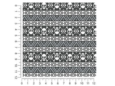 pixel death skull and bones 1ft x 1ft Craft Sheets