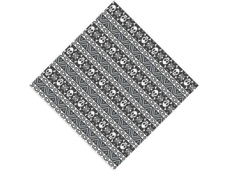 Pixel Death Halloween Vinyl Wrap Pattern