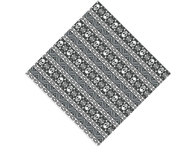 Pixel Death Halloween Vinyl Wrap Pattern