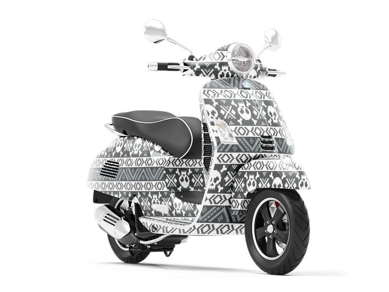 Pixel Death Halloween Vespa Scooter Wrap Film