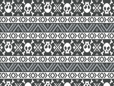 Pixel Death Halloween Vinyl Wrap Pattern~Rwraps Series 914 Digitally Printed Vinyl Wrap~0