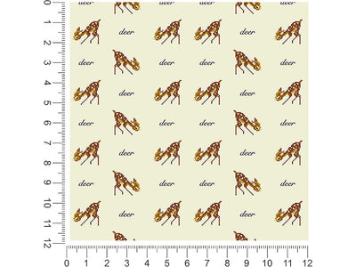 pixel faun animal 1ft x 1ft Craft Sheets