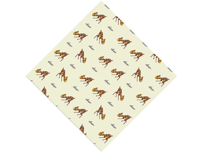 Pixel Faun Animal Vinyl Wrap Pattern