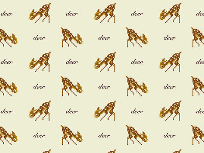 Pixel Faun Animal Vinyl Wrap Pattern~Rwraps Series 914 Digitally Printed Vinyl Wrap~0