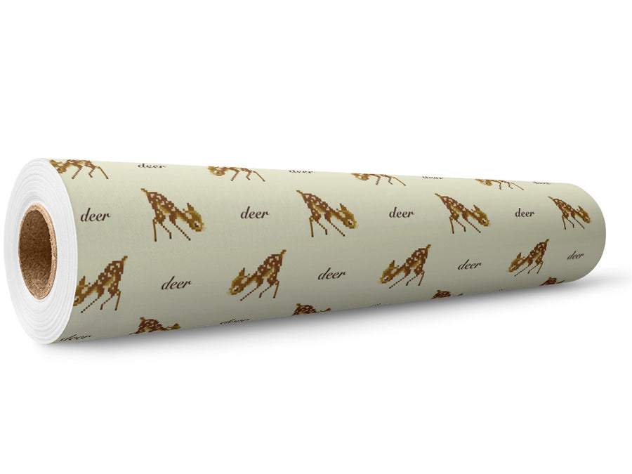 Pixel Faun Animal Wrap Film Wholesale Roll~Rwraps Series 914 Digitally Printed Vinyl Roll~5