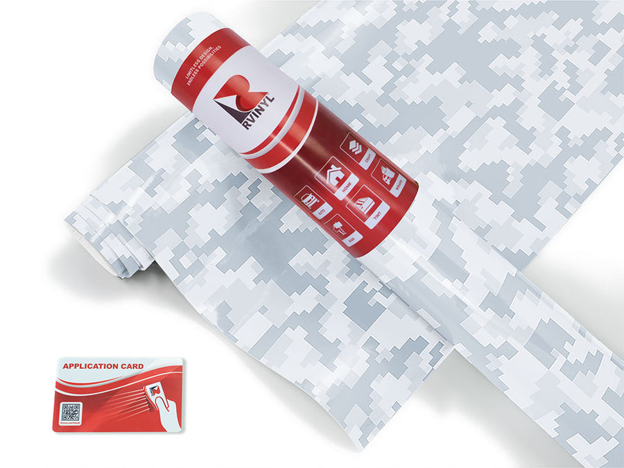 pixel ice camouflage Craft Vinyl Roll