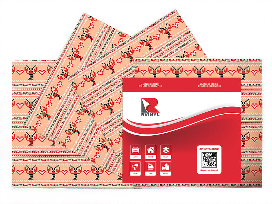 pixel lobsters salt water Craft Vinyl Sheet Pack