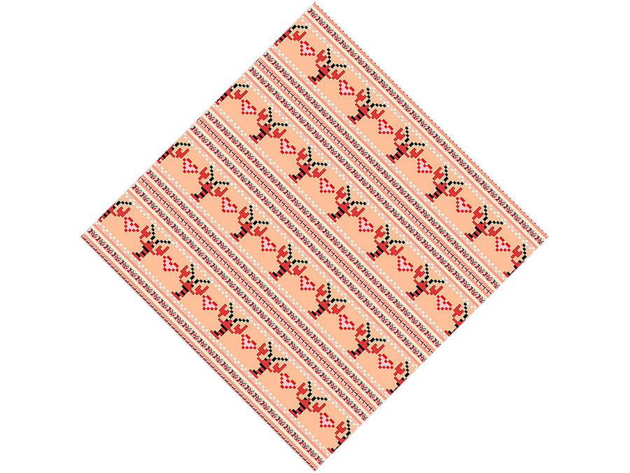 Pixel Lobsters Marine Life Vinyl Wrap Pattern