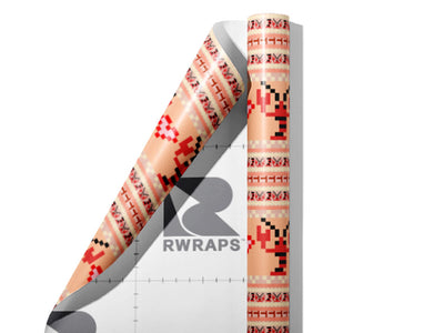 Pixel Lobsters Marine Life Wrap Film Sheets~Rwraps Series 914 Pixel Lobsters Marine Life Scrolled Sheet~3