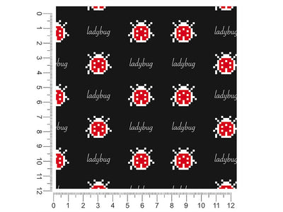 pixel luck bug 1ft x 1ft Craft Sheets