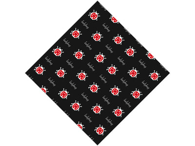 Pixel Luck Bug Vinyl Wrap Pattern