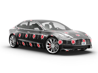 Pixel Luck Bug Vehicle Vinyl Wrap
