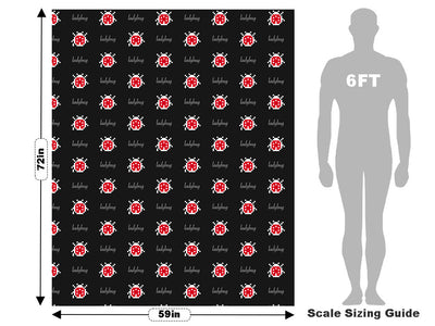 Pixel Luck Bug Vehicle Wrap Scale~Rwraps Series 914 Pixel Luck Bug Measurements~1