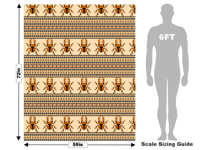 Pixel Pincers Bug Vehicle Wrap Scale~Rwraps Series 914 Pixel Pincers Bug Measurements~1