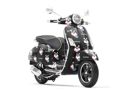 Pixel Pins Sport Vespa Scooter Wrap Film