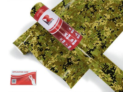 pixel plains camouflage Craft Vinyl Roll
