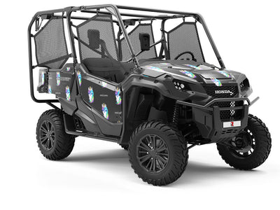 Pixel Pretty Fantasy Utility Vehicle Vinyl Wrap